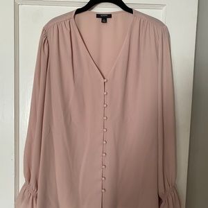 Alfani blush blouse